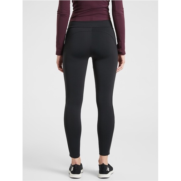 NWT Athleta Headlands Hybrid Moto Tight Black - Picture 2 of 6
